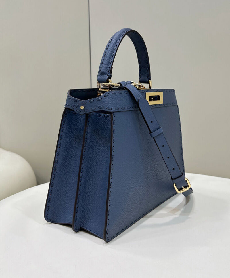 Fendi Peekaboo ISeeU Medium 8BN321 Blue